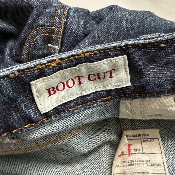 Vintage Y2K (2005) Banana Republic Low Rise Boot Cut Jeans Sz 14 / 32 - Picture 7 of 9